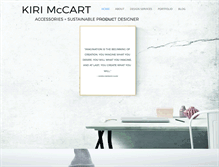 Tablet Screenshot of kirimccart.com